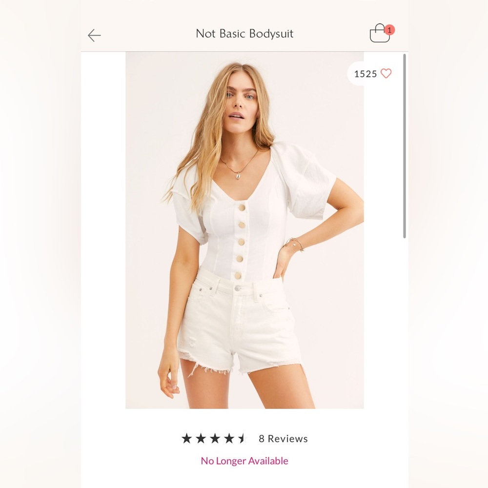 Free People No So Basic Bodysuit